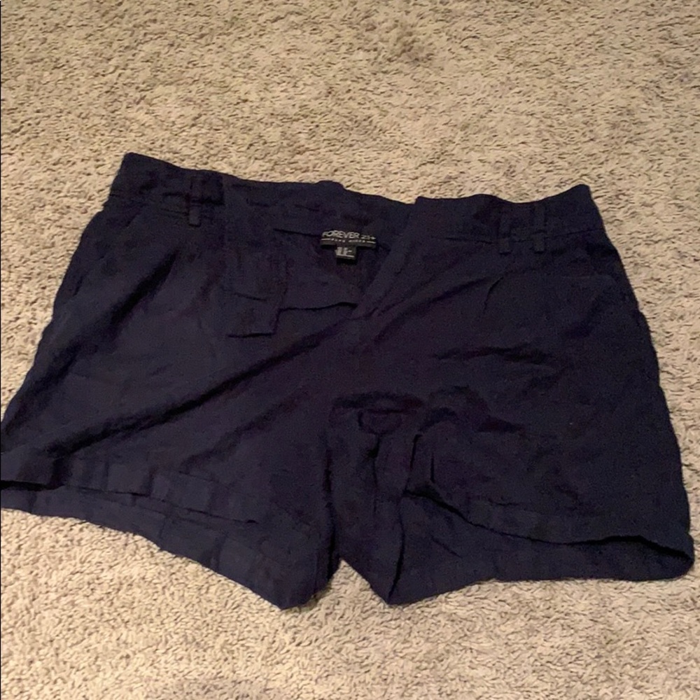 Forever21+ Navy, light weight shorts!